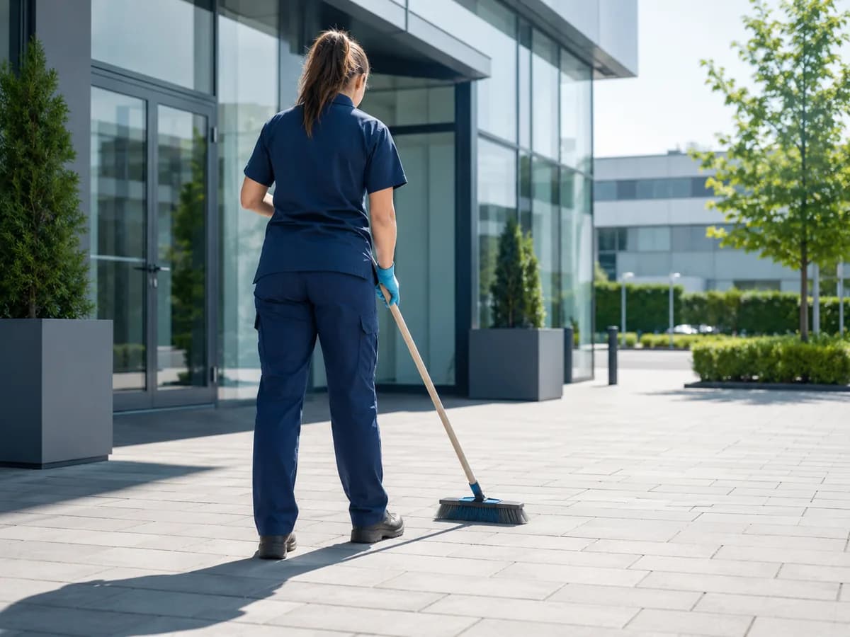 Außenreinigung durch KSD Reinigung & Service im Raum Stuttgart
